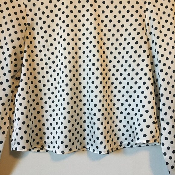 Zara Minnie Mouse Monochrome Polka Dot Print Cropped Top - Picture 4 of 15